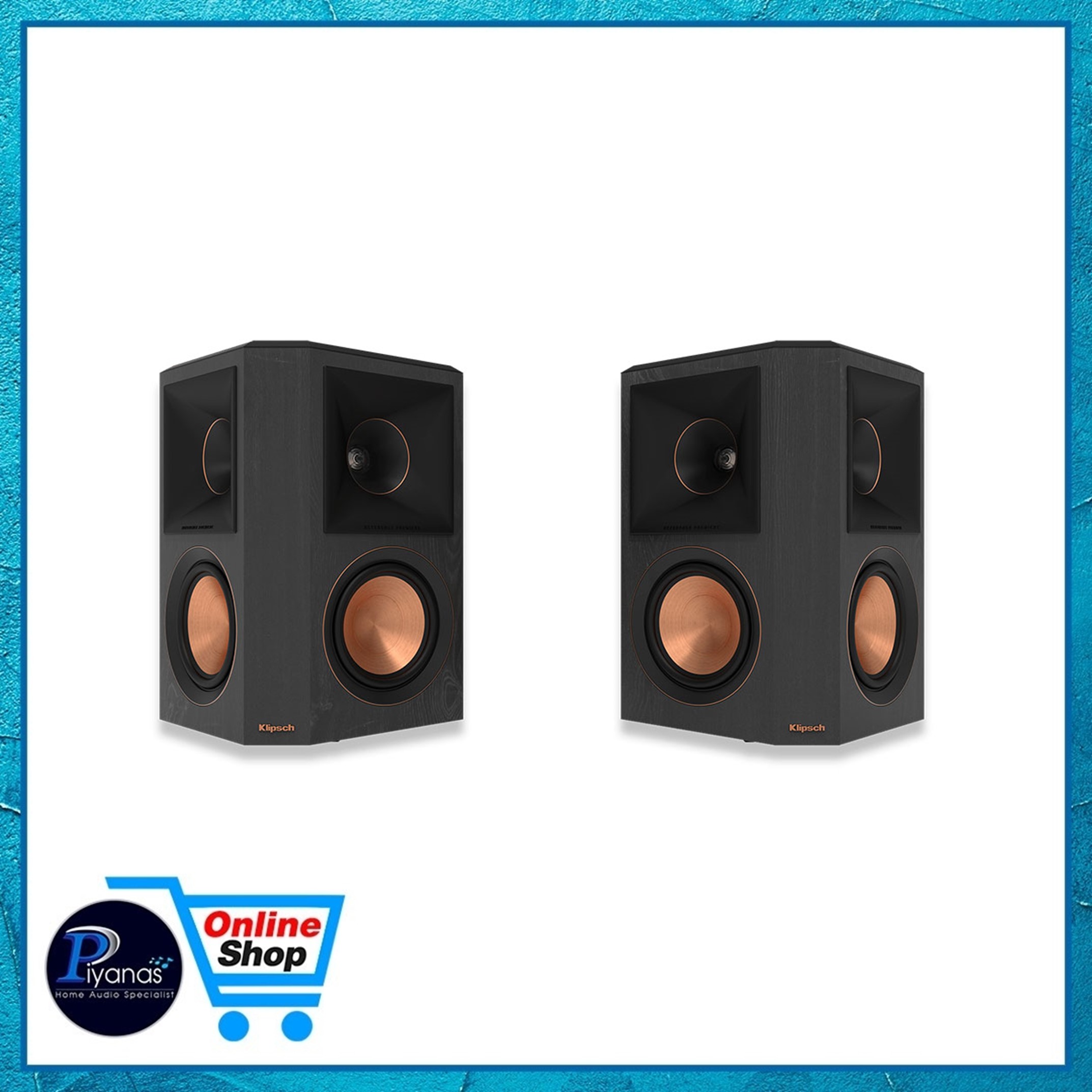 ลำโพงบุ๊คเชล์ฟ KLIPSCH : RP-502S II (BLACK)_1